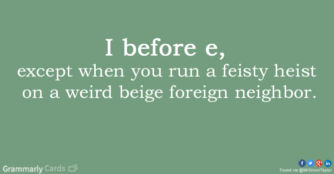 i before e except after c